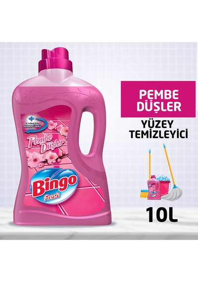Fresh Yüzey Temizleyici 2,5 Lt Pembe Düşler Ekonomi Paketi 4'lü Diğer