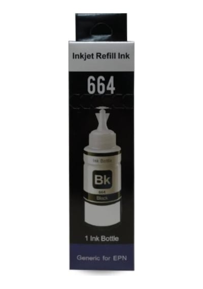Epson Uyumlu T6641 Siyah Mürekkep 70ml./sişe