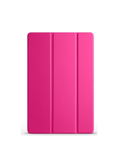 Galaxy Tab A9 Plus Uyumlu Zore Smart Cover Standlı 1-1 Kılıf-pembe Koyu Tablet Kılıfı
