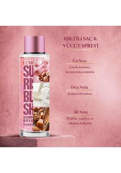 Lumière Sunrise Blush 200 Ml +sunset Bronze 200 Ml Saç Ve Vücut Sprey Seti