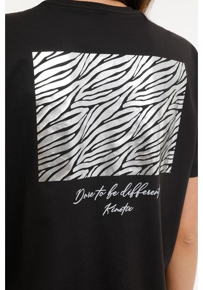 Kinetix Wl Hestıa 11mdk403 4fx Siyah Kadın Kısa Kol T-shirt 000000000101572641 Siyah