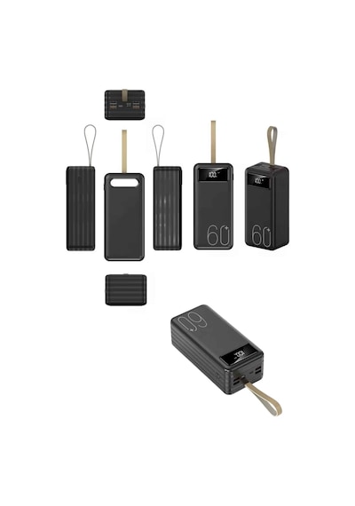 Astraltech Powerbank Yüksek Kapasiteli 60.000 Mah Hızlı Şarj Şarj Özellikli Batarya Çr