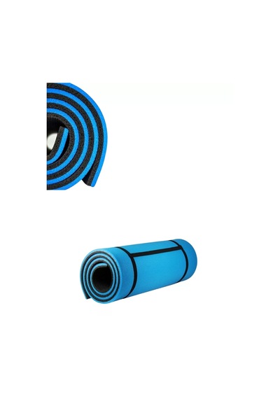 10 Mm Spor Ve Kamp Matı Çift Taraflı Kullanım Kaymaz Yüzey Hafif Ve Dayanıklı Mh-hs3300-6618 Mavi