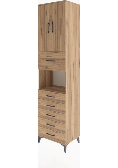 Hyperion Dolap 3 Raflı 6 Çekmeceli 2 Kapaklı 60x44x243 Çam-çam Atlas Çam Hyperion Dolap 3 Raflı 6 Çekmeceli 2 Kapaklı 60x44x243 Çam-çam Atlas Çam