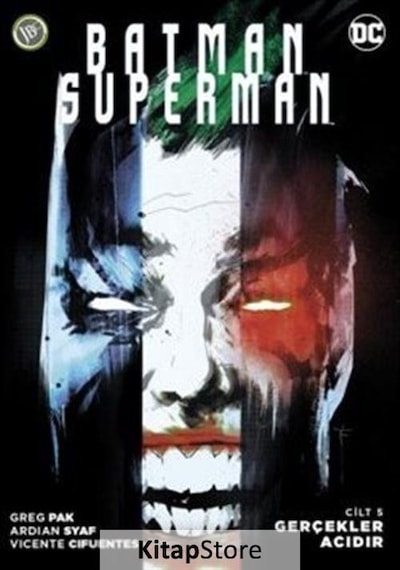 Batman-Süperman Cilt 5-Gerçekler Acıdır - Greg Pak - JBC Yayıncılık