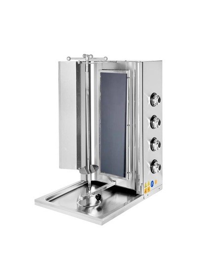 Karacasan Endüstriyel Elektrikli 4 Radyanlı Döner Ocağı Makinesi Krcs.doe.4