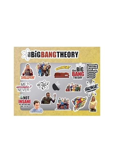 The Big Bang Theory Laptop Notebook Tablet Sticker Seti Abanoz