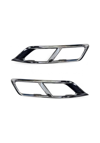 Vw Passat B8.5 Arka Tampon Krom Seti 2019-2024 3g0853209-210