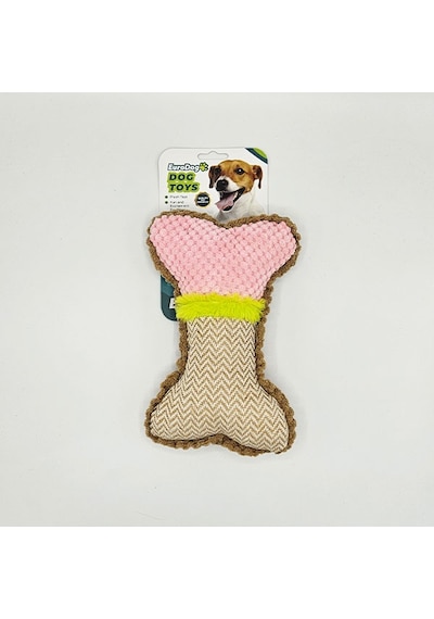 Cosmotex 8681144197058 Eurodog Peluş Kemik Köpek Oyuncağı 23x15 Cm