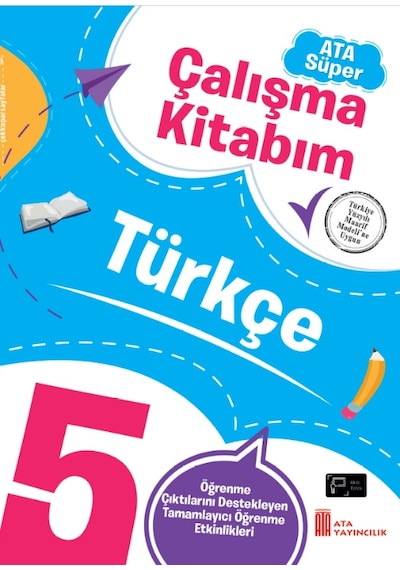 5. Sınıf Ata Süper Türkçe - Matematik- Fen Bilimleri - Sosyal Bilgiler Çalışma Kitabım Seti