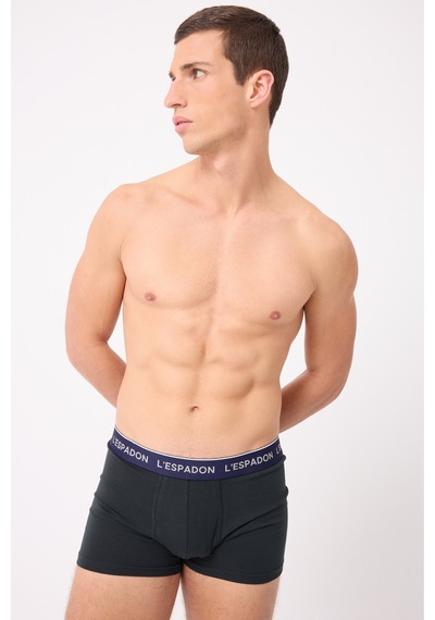 Maritime Elite Koleksiyonu Erkek Boxer Şort -3229 Siyah