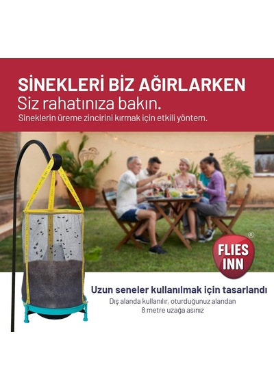 6 Adet Flıes' Inn Hg / Karasinek Tuzağı