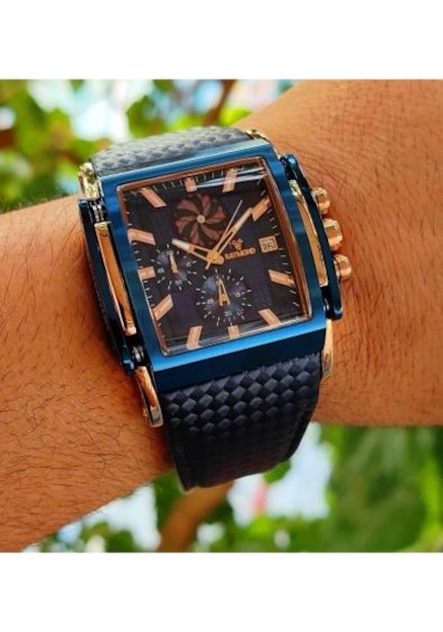 Raymond Rym-8309rg-bl Erkek Kol Saati Gümüş