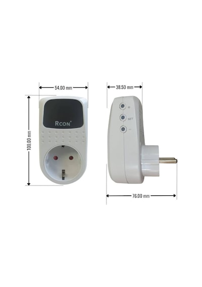 Rcon Rcv02 Akım Ve Voltaj Korumalı Ayarlı Priz