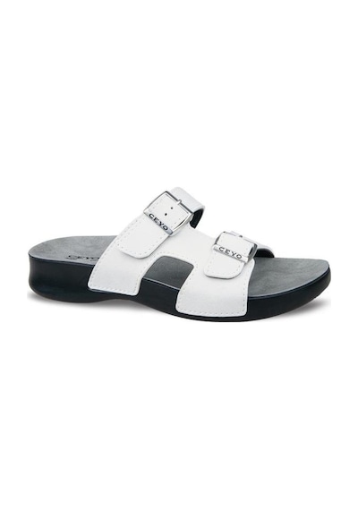 Ceyo 3400-19 Anatomik Taban Kadın Terlik Beyaz 36-40 001