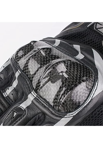 Scoyco Mc109 Karbon Fiber Korumalı Yazlık Eldiven Siyah-gri