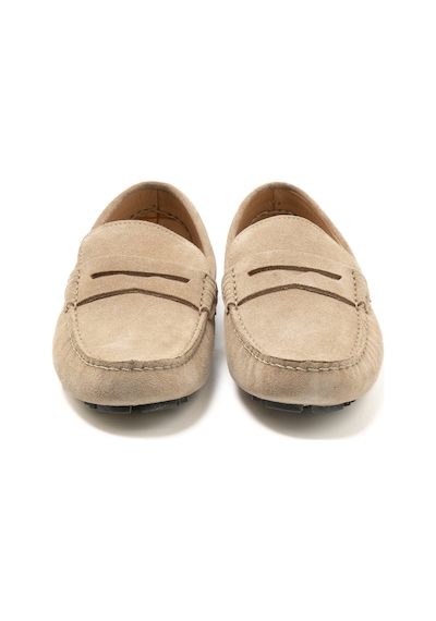 Biscuit Süet Oxford Klasik Erkek Tz-14553 John May Bisküit Süet Acı Kahverengi