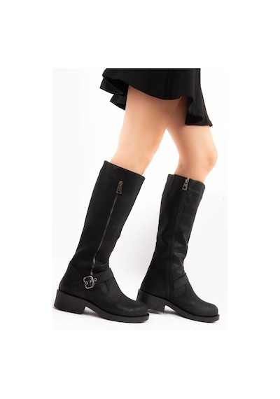 Fox Shoes Siyah Kadın Çizme E674270509
