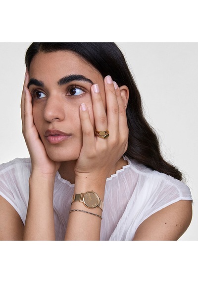 Classic Mini Signet Ring Gold Altın