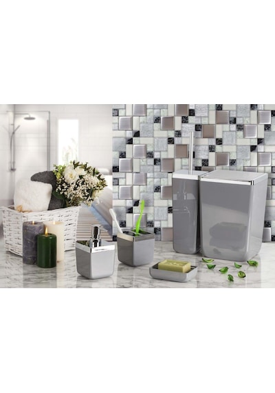 Primanova Toskana Banyo Seti Gri M-Sa01-07 Gri
