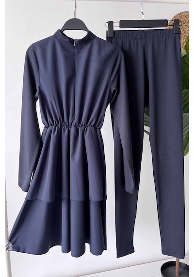 Kahijab Prenses Tesettür Mayo - Lacivert