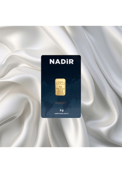 5 Gr 24 Ayar 999.9 Nadir Gram Altın