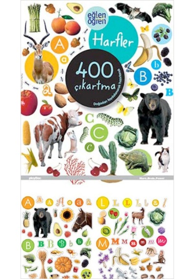 Eğlen Öğren - Harfler 400 Çıkartma - Qhdh-609750