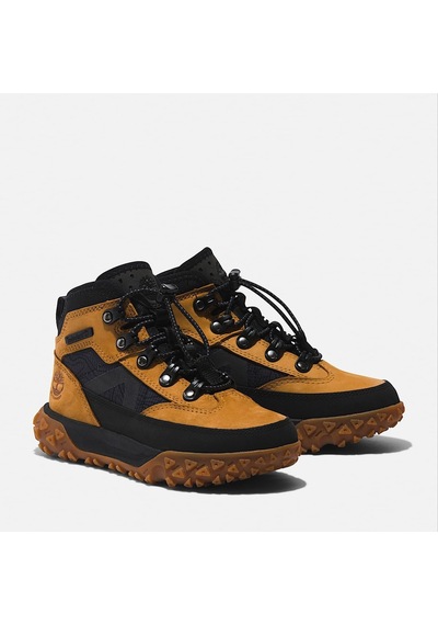 Timberland Motion 6 Mid Bungee Waterproof Çocuk Sneakers-34005 Kahverengi