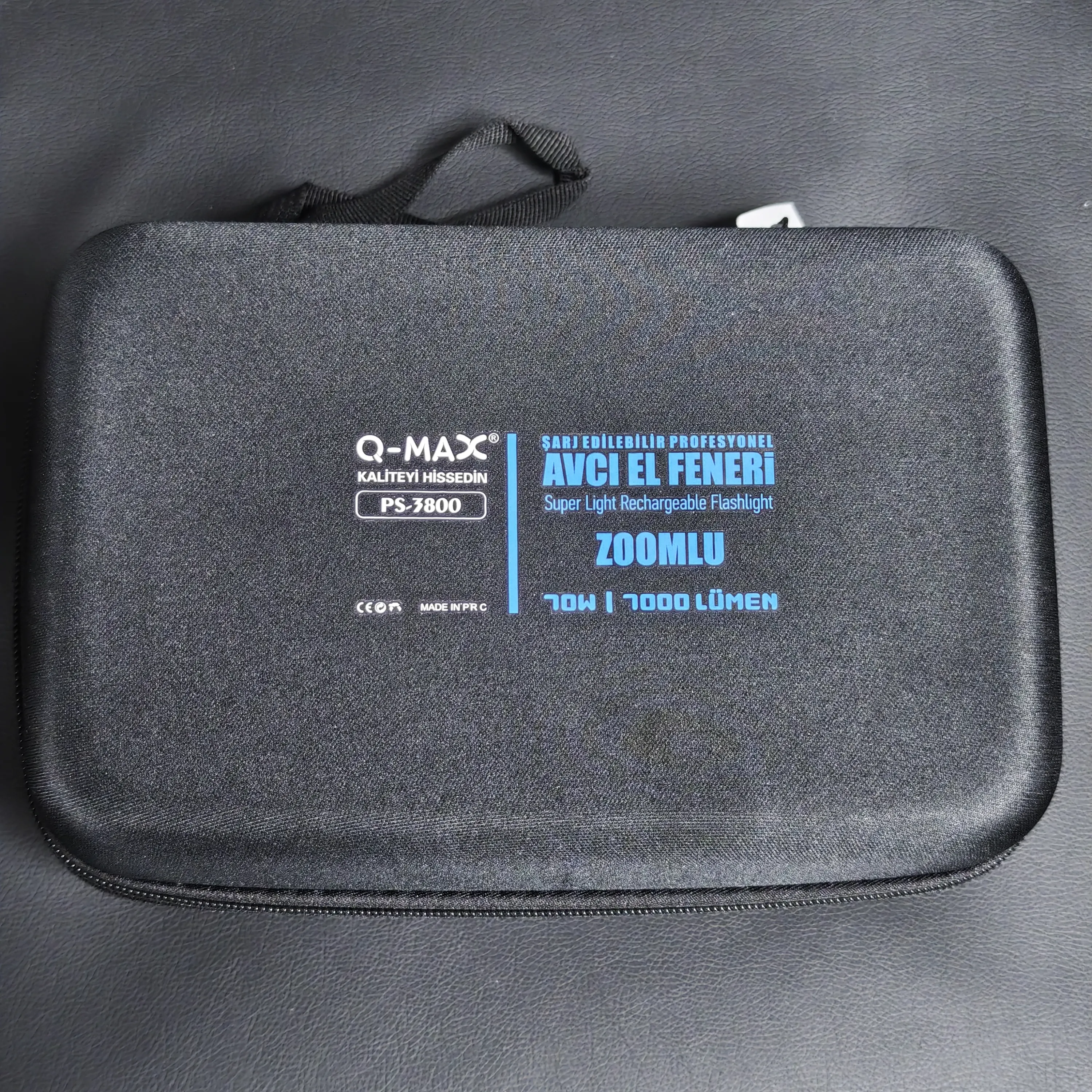 O-max Ps-3800 7000lümen 70w Professional Uzun Menzil El Feneri Altın - Siyah