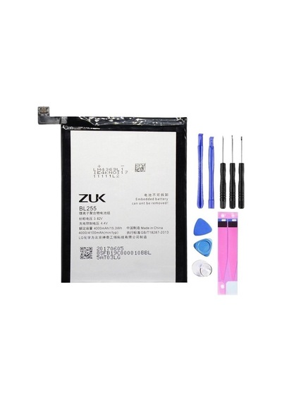 Lenovo Zuk Z1 Pil Batarya Bl255 ve Tamir Seti
