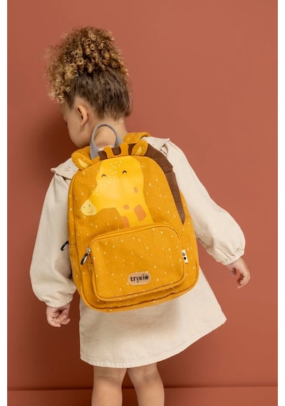 Trixie Mrs. Giraffe Backpack - Okul Çantası Sarı