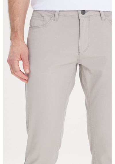 AC&Co / Altınyıldız Classics Erkek Tas Slim Fit Dar Kesim 5 Cep Armürlü Esnek Pantolon Tas