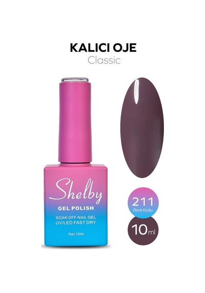 Shelby 10 Ml. A211 Kalıcı Oje