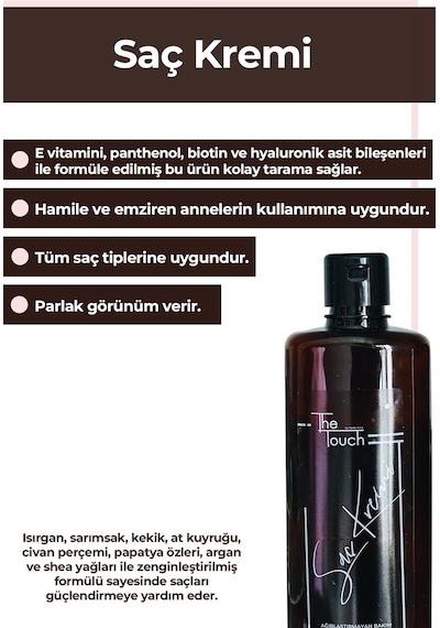 The Touch By Seda Altın Saç Kremi 350 ML