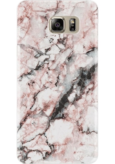Samsung Uyumlu Galaxy Note 5 Kılıf Silikon Colorfull Marble 2 1389