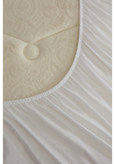 Karaca Home Sleep Comfort Fitted Tek Kişilik Uyku Pedi 100x200+35 Cm Beyaz