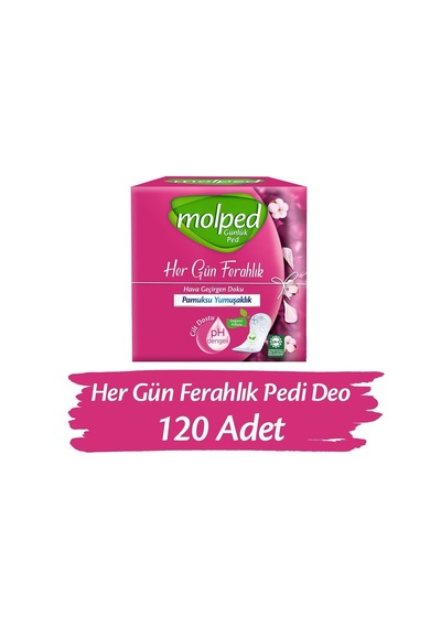 Her Gün Ferah Günlük Pedi Deo 120 Adet