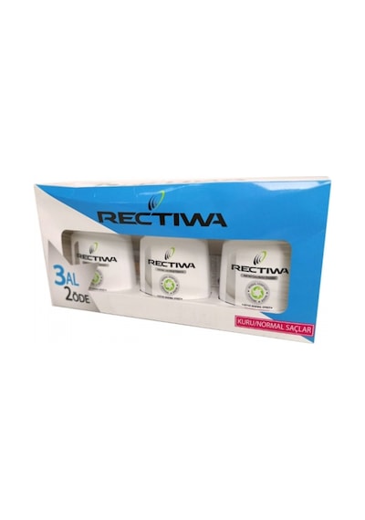 Rectiwa Kuru ve Normal Saçlar için Şampuan 3 x 300 ML