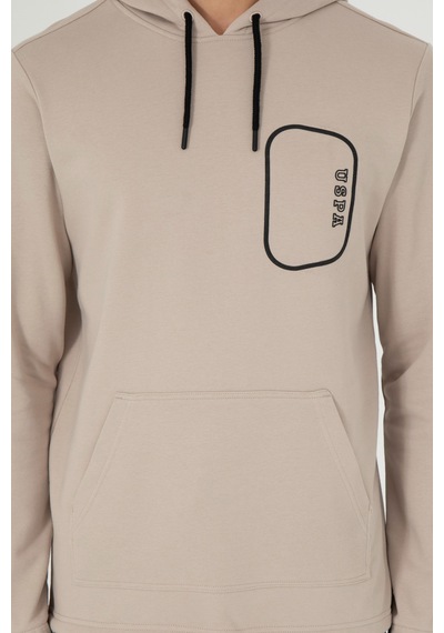 U.s. Polo Assn. Erkek Taş Sweatshirt 50293310-vr049 Taş