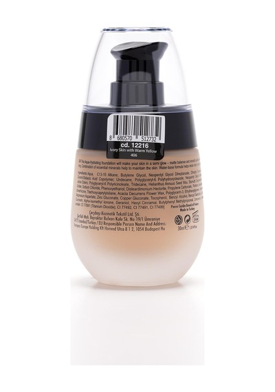 Pierre Cardin Aqua Wow Mineralli Su Bazlı Fondöten Ivory Skin Wit