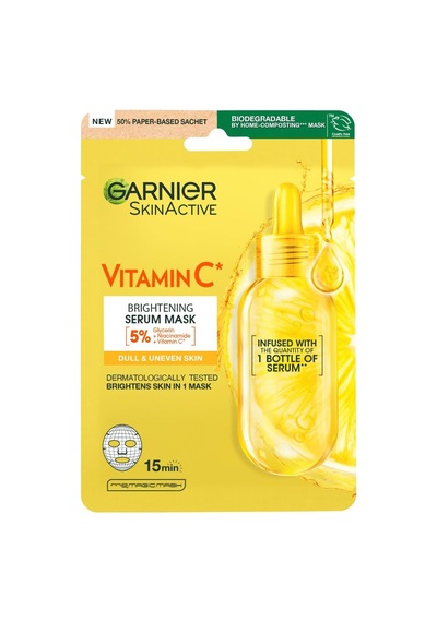 Lexroo C Vitamini Parlaklık Verici Kağıt Yüz Maskesi