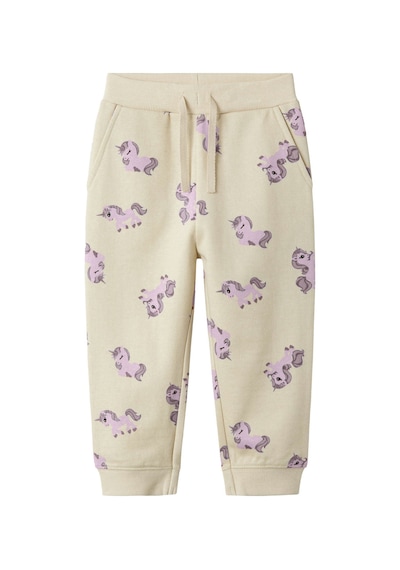 Name It Nmnbıllıe Nreg Sweat Pant Bej Unisex Çocuk Pantolon 000000000102263496 Bej
