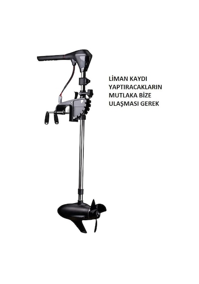 Haibo M250 120 Lbs 24v Fırçasız Elektrikli Bot Motoru