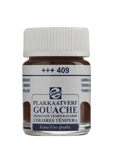 Talens Guaj Boya 16 ML 409 Kahve Çok Renkli