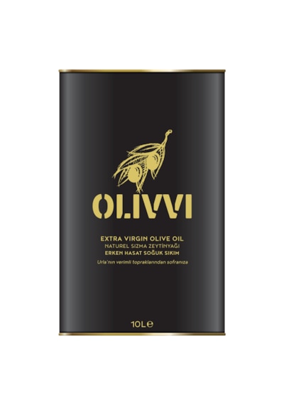 Olivvi Soğuk Sıkım Sızma Zeytin Yağı 10 L