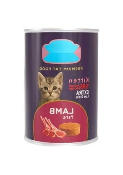 Yavru Kediler İçin Kuzu Etli 400 Gr Pate Konserve Mama
