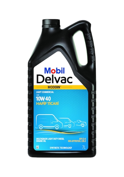 Mobil Delvac Modern LC 10W40 Hafif Ticari Motor Yağı 7 L
