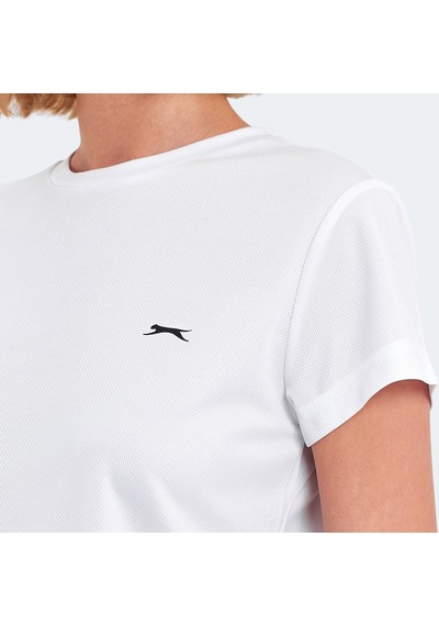 Slazenger RACING Kadın  Beyaz Tişört