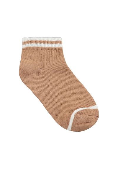 Civil Boys Basic Natural 3'lü 2-12 Yaş Erkek Çocuk Patik Çorap Standart