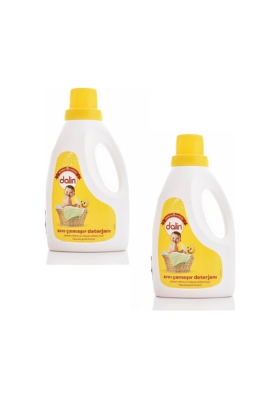 Sıvı Çamaşır Deterjanı 1500 Ml X2 Adet Bahar Ninnisi Yumuşatıcı 1500 Ml X2 Adet